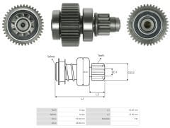 UMD 5423 - MARŞ DİŞLİSİ 10 DİŞ