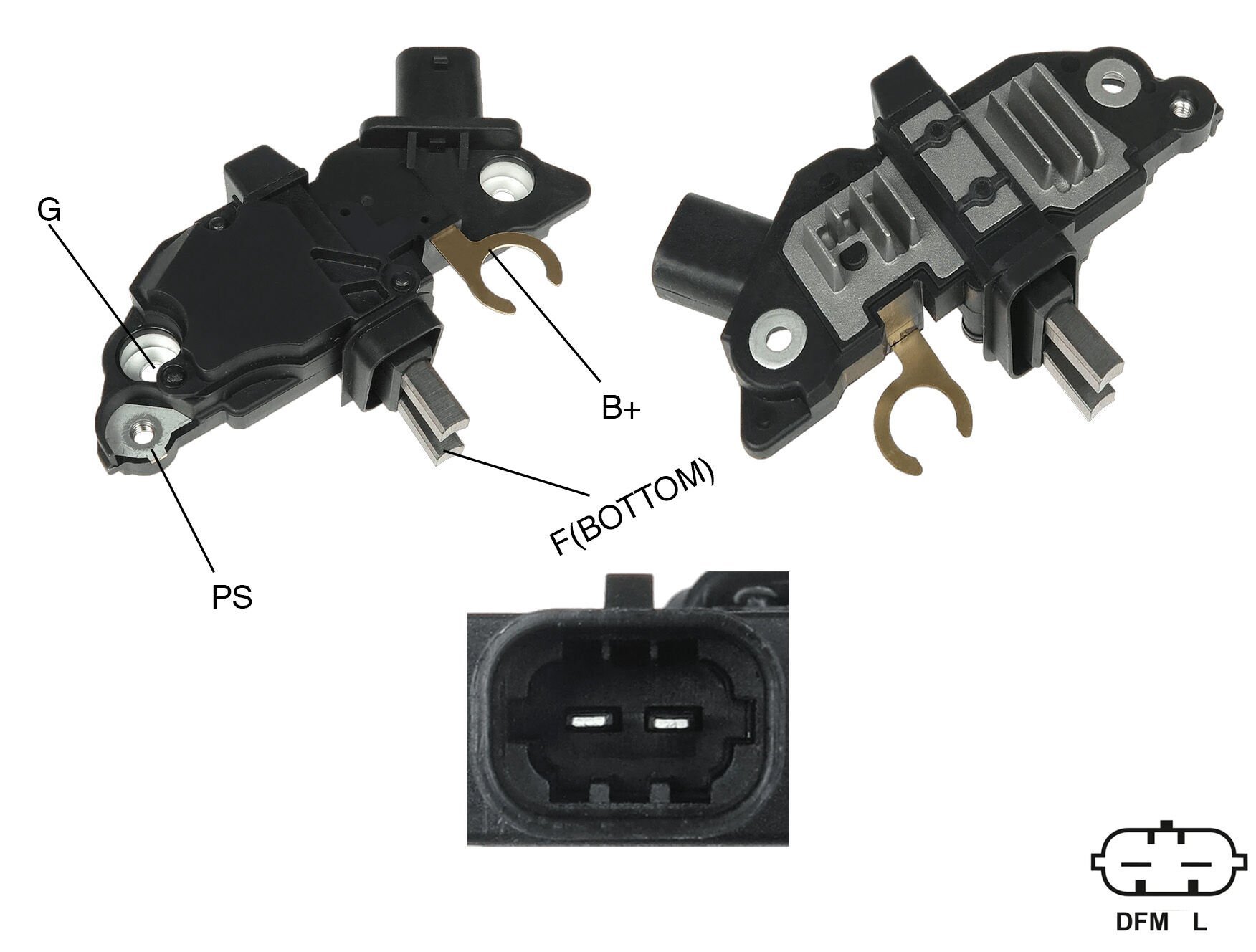 UVR B 371 - ALTERNATÖR KONJEKTÖR 12V