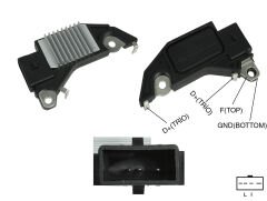 ALTERNATOR KONJEKTOR 12V DAEWOO NUBIRA / LAMOS / ESPERO / LEMANS / CHEVROLET REZZO GM 3 FIS