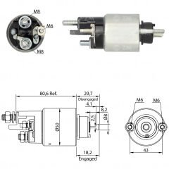 ZM 2708 - MARŞ OTOMATİĞİ 12V