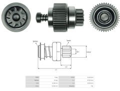 UMD 5434 - MARŞ DİŞLİSİ 9 DİŞ