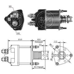 ZM 650 - MARŞ OTOMATİĞİ 12V
