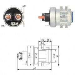 ZM 1405 - MARŞ OTOMATİĞİ 12V