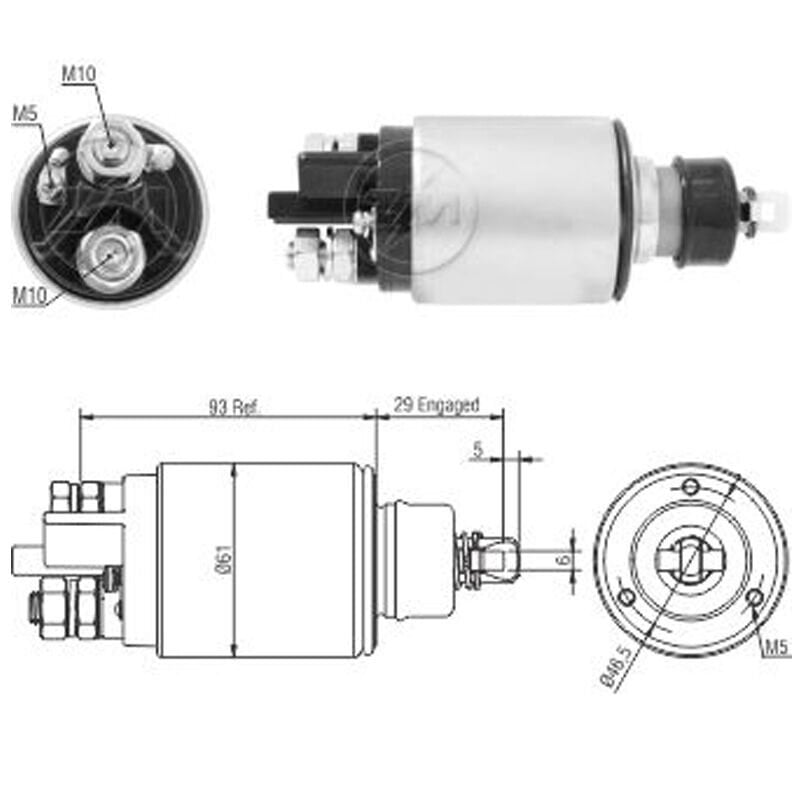 ZM 1825 - MARŞ OTOMATİĞİ 12V