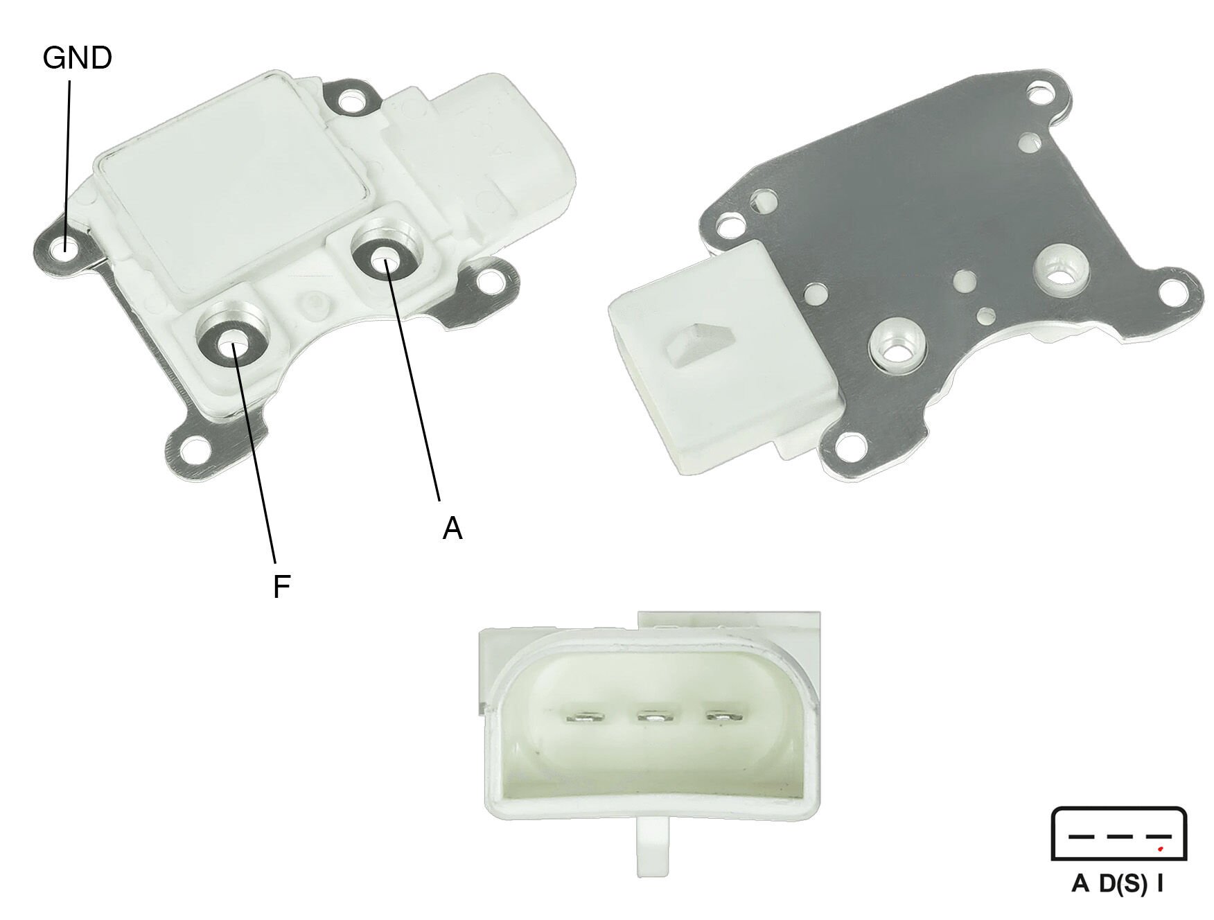 UVR F 814 - ALTERNATÖR KONJEKTÖR 12V