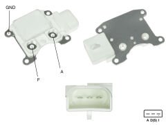 UVR F 814 - ALTERNATÖR KONJEKTÖR 12V