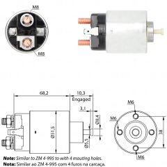 ZM 7995 - MARŞ OTOMATİĞİ 12V