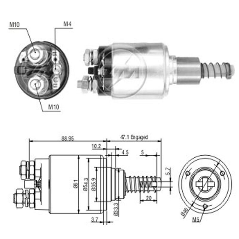 ZM 732 - MARŞ OTOMATİĞİ 24V