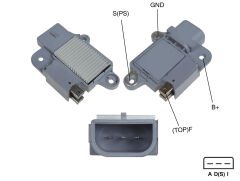 ALTERNATOR KONJEKTOR 12V FORD LINCOLN / CONTINENTAL (KOMURLU)