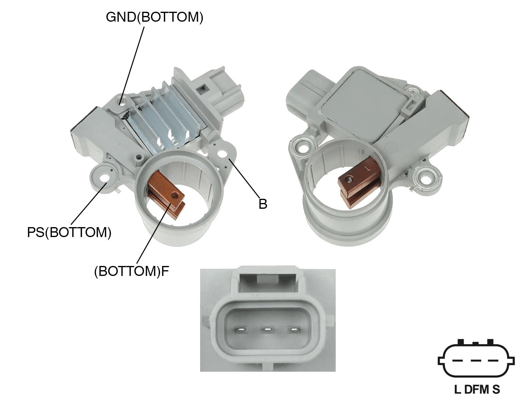 ALTERNATOR KONJEKTOR 12V FORD USA / MERCURY (KOMURLU)