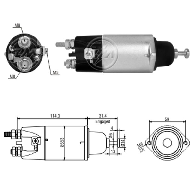 ZM 1898 - MARŞ OTOMATİĞİ 12V
