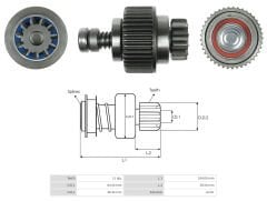 UMD 5459 - MARŞ DİŞLİSİ 11 DİŞ
