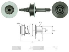 UMD 5465 - MARŞ DİŞLİSİ 11 DİŞ