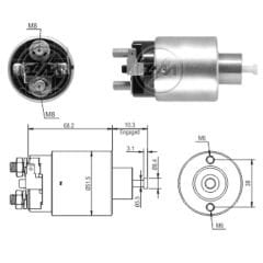 ZM 6995 - MARŞ OTOMATİĞİ 12V