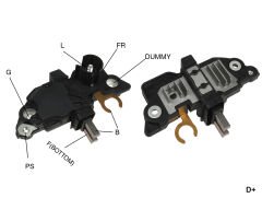 UVR B 256 - ALTERNATÖR KONJEKTÖR 12V