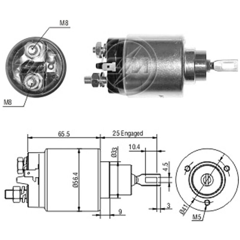 ZM 2777 - MARŞ OTOMATİĞİ 12V