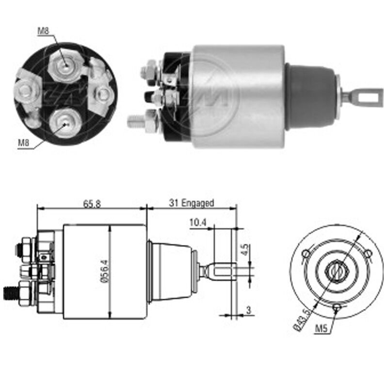 ZM 2475 - MARŞ OTOMATİĞİ 12V