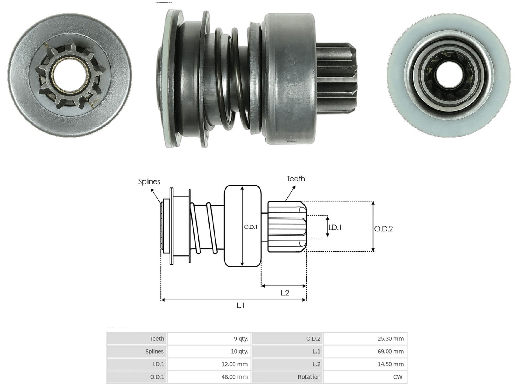 MARS DISLISI 9 DIS OPEL ASCONA - KADETT / MERCEDES BENZ 190-200-220