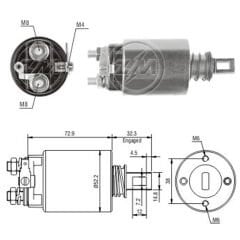 ZM 783 - MARŞ OTOMATİĞİ 12V