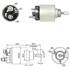 ZM 672 - MARŞ OTOMATİĞİ 12V
