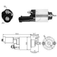 ZM 1708 - MARŞ OTOMATİĞİ 12V