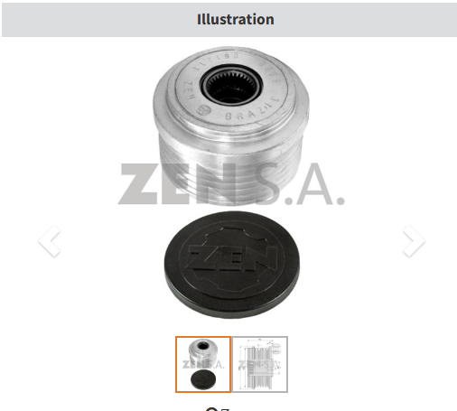 ZEN 5560 - ALTERNATÖR KASNAK
