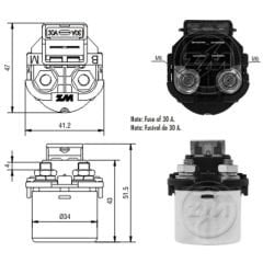 ZM 103 - MARŞ OTOMATİĞİ 12V