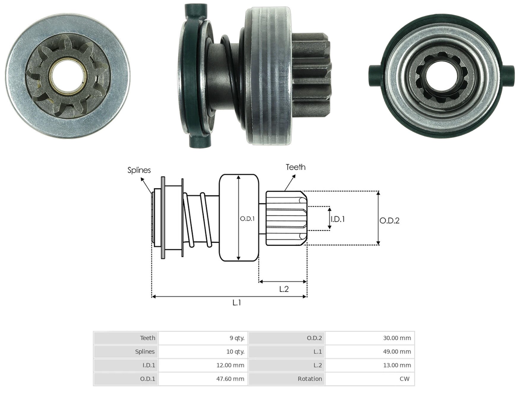 MARS DISLISI 10 DIS BEDFORD 3.5 TON INCE FREZE