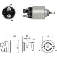 ZM 382 - MARŞ OTOMATİĞİ 12V