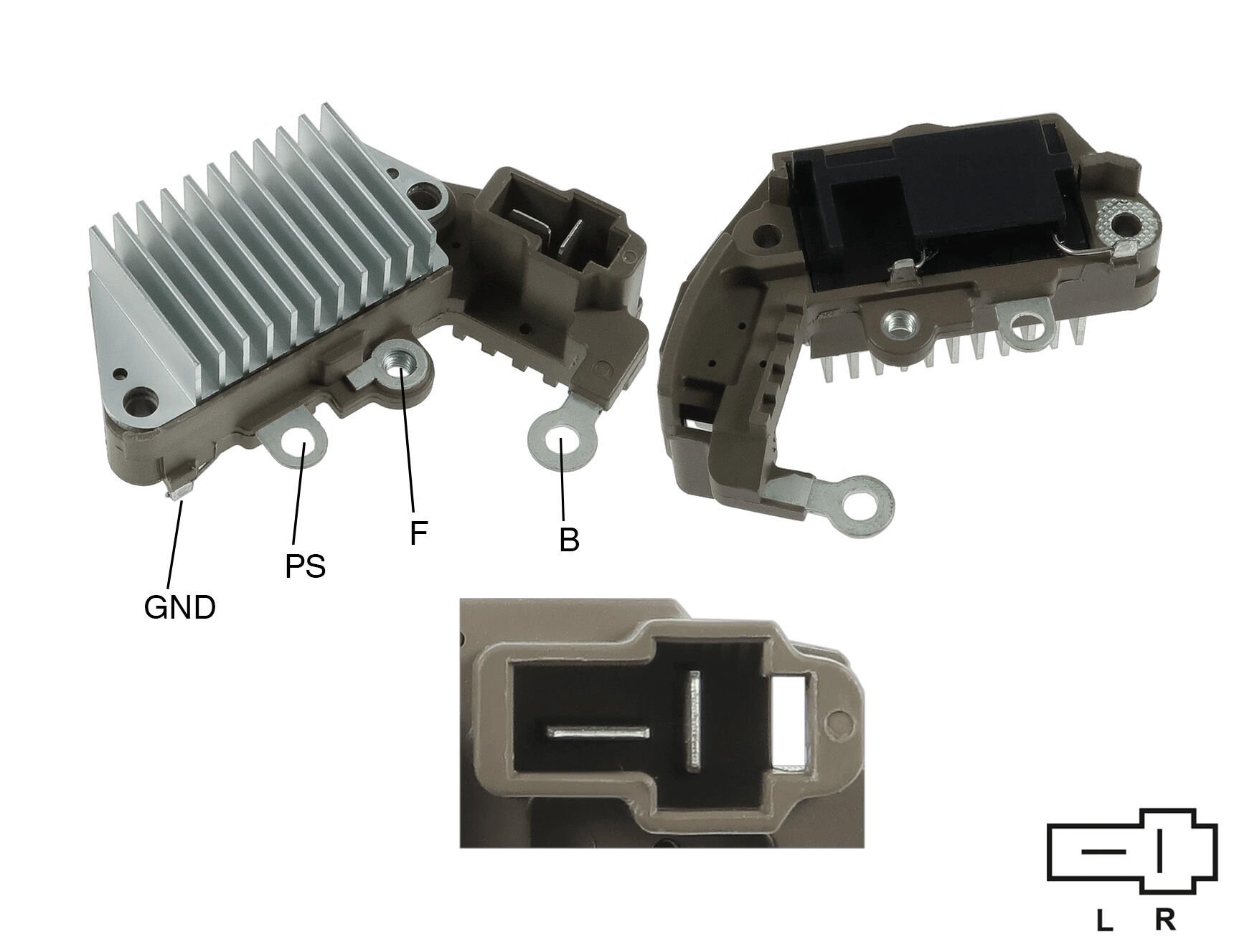 ALTERNATOR KONJEKTOR 12V TOYOTA / DAIHATSU 57,5MM