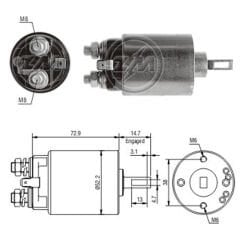 ZM 784 - MARŞ OTOMATİĞİ 12V