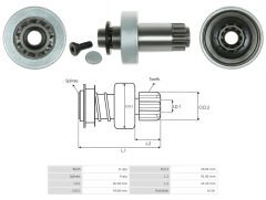 MARS DISLISI 11 DIS VOLKSWAGEN TRANSPORTER / AUDI / SEAT / SKODA 1.9 TDI (UMM-3279)