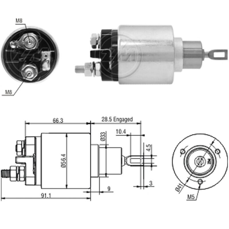 ZM 7773 - MARŞ OTOMATİĞİ 12V