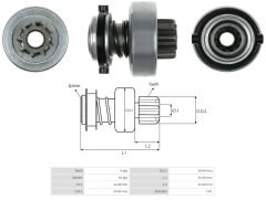 UMD 5502 - MARŞ DİŞLİSİ 9 DİŞ