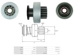 MARS DISLISI 11 DIS PEUGEOT PARTNER TEPEE - BIPPER - 107 - 207 - 307 - 5008 1.6 HDI MOTOR / CITROEN BERLINGO - C1