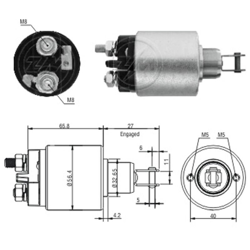 ZM 2579 - MARŞ OTOMATİĞİ 12V