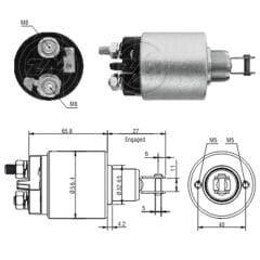 ZM 2579 - MARŞ OTOMATİĞİ 12V