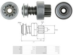 UMD 5503 - MARŞ DİŞLİSİ 11 DİŞ