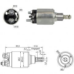 ZM 744 - MARŞ OTOMATİĞİ 12V
