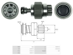 UMD 5505 - MARŞ DİŞLİSİ 9 DİŞ