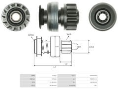 MARS DISLISI 13 DIS BMW 120D - 320D - 420D - 520D - X3 - X5 2.0D / HYUNDAI ACCENT 1.4L - ELENTRA 1.6L / KIA CERAT