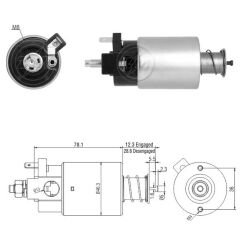 ZM 665 - MARŞ OTOMATİĞİ 12V