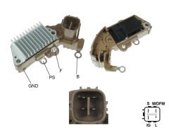 ALTERNATOR KONJEKTOR 12V HONDA ACURA - CIVIC 63,5MM